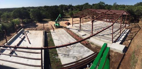 Building the Creamery and Dairy
